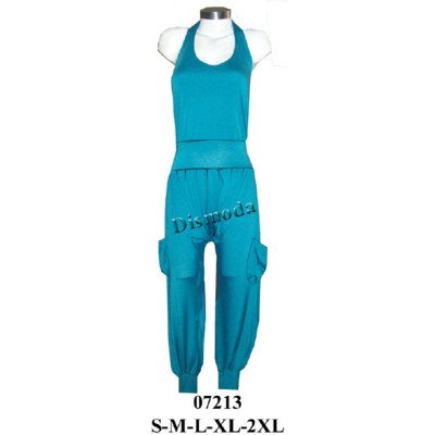 07213 - Molde de Entero halter pantalón bombacho 07213 - Molde de Entero halter pantalón bombacho