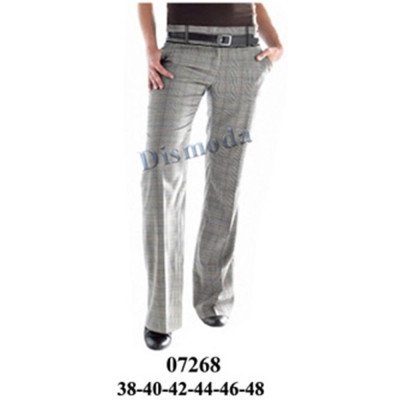 07268 - Molde de Pantalón recto a la cadera 07268 - Molde de Pantalón recto a la cadera