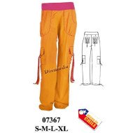 07367 - Molde de Pantalón de zumba pretina de lycra