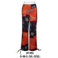 07392 - Molde de Pantalón bombacho, pretina con forma, espalda elasticada