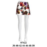 07422 - Molde de Short de pretina con bragueta y pinzas