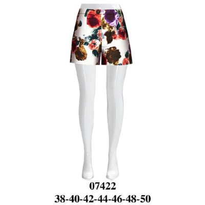 07422 - Molde de Short de pretina con bragueta y pinzas 07422 - Molde de Short de pretina con bragueta y pinzas