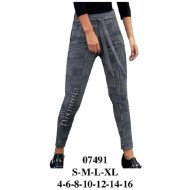 07491 - Molde de Pantalón punto roma con lazo