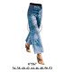 07567 - Molde de Pantalon dama ancho a la cintura con bolsillos