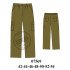 07569 - Molde de Pantalón cargo con pinzas elasticado en espalda