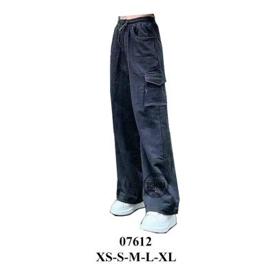 07612 - Molde de Pantalón talle alto, elástico en cintura, bolsillos en costados 07612 - Molde de Pantalón talle alto, elástico en cintura, bolsillos en costados
