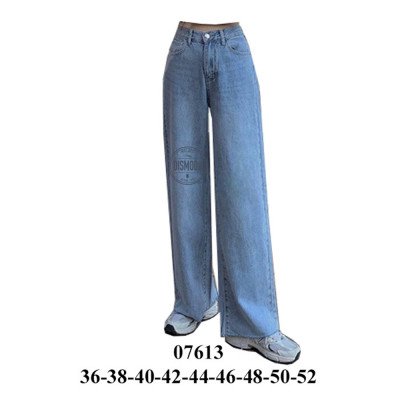 07613 - Molde de Jeans talle alto wide leg 07613 - Molde de Jeans talle alto wide leg