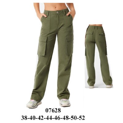 07628 - Molde de Pantalón cargo de dama 07628 - Molde de Pantalón cargo de dama
