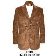 07700 - Molde de Veston cotele semi entallado hombre