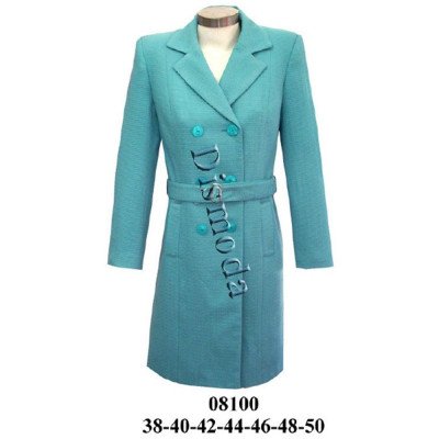 08100 - Molde de Abrigo cruzado corte princesa 08100 - Molde de Abrigo cruzado corte princesa