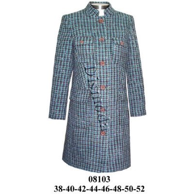 08103 - Molde de Abrigo cuello mao con bolsillos 08103 - Molde de Abrigo cuello mao con bolsillos