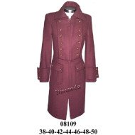 08109 - Molde de Abrigo estilo militar