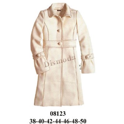 08123 - Molde de Abrigo corte princesa corte al talle 08123 - Molde de Abrigo corte princesa corte al talle