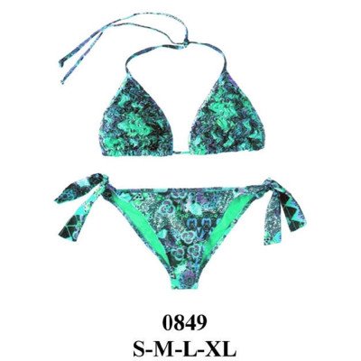0849 - Molde de Bikini con amarras 0849 - Molde de Bikini con amarras