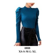 0888 - Molde de Body manga abuchada