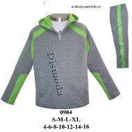 0904 - Molde de Buzo de hombre con aplicaciones