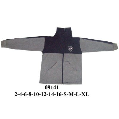 09141 - Molde de Polerón con canesú y franja en manga