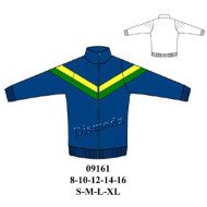 09161 - Molde de Polerón con corte delantero y corte en manga