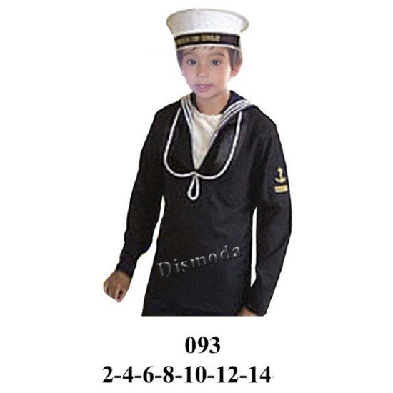 093 - Molde de Disfraz de marinero
