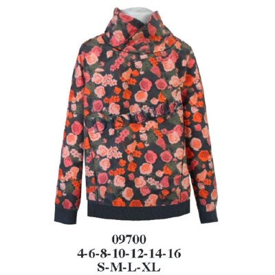 09700 - Molde de Polerón cuello cruzado 09700 - Molde de Polerón cuello cruzado