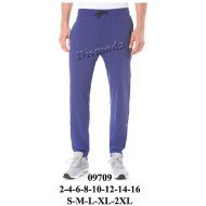 09709 - Molde de Pantalón pitillo con puño tiro normal