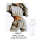 098147 - Molde de Conjunto poleron corto y pantalon con puño