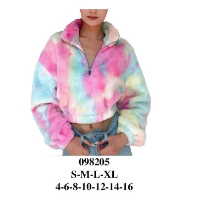 098205 - Molde de Polerón con cuello y medio cierre 098205 - Molde de Polerón con cuello y medio cierre