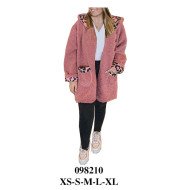 098210 - Molde de Polerón largo oversize con gorro