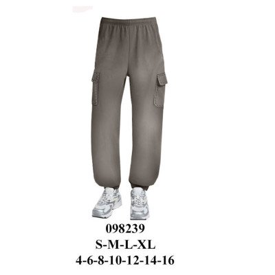 098239 - Molde de Pantalón cargo en franela con puño en basta 098239 - Molde de Pantalón cargo en franela con puño en basta