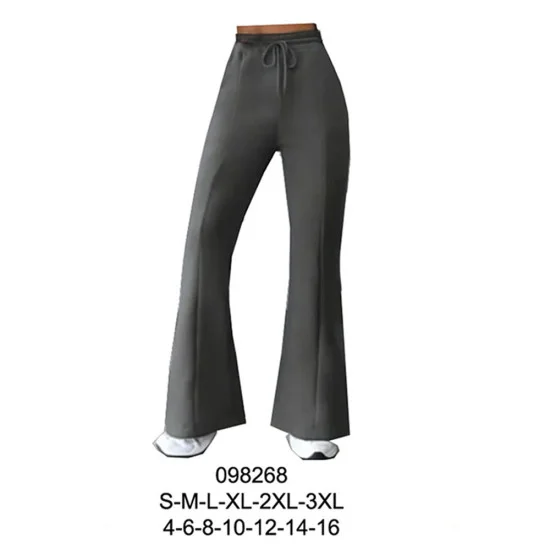 098268 - Molde de Pantalon dama de buzo flare a la cintura con alforza central 098268 - Molde de Pantalon dama de buzo flare a la cintura con alforza central