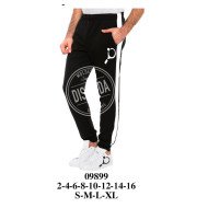 09899 - Molde de Pantalón buzo pitillo con franja y puño