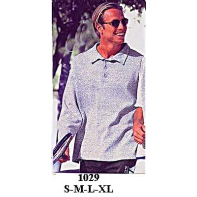 1029 - Molde de Polerón con cuello y pata con botones