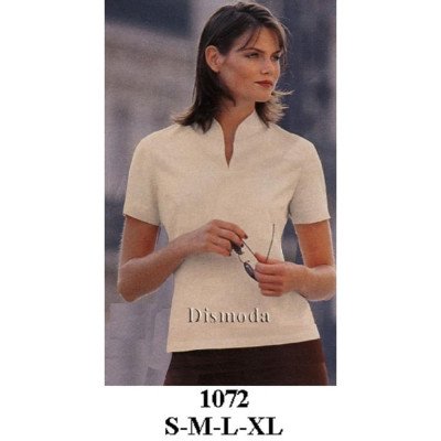 1072 - Molde de Polera cuello mao