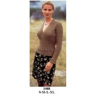 1088 - Molde de Polera cruzada con corte