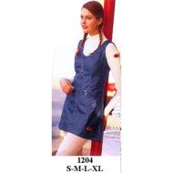 1204 - Molde de Vestido con cierre delantero