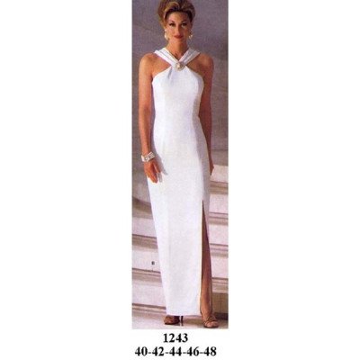 1243 - Molde de Vestido fiesta