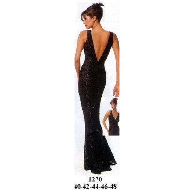 1270 - Molde de Vestido de fiesta 1270 - Molde de Vestido de fiesta