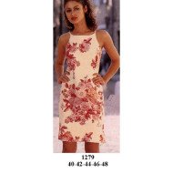 1279 - Molde de Vestido con pabilo