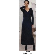 1304 - Molde de Vestido con abertura