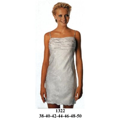 1322 - Molde de Vestido fiesta