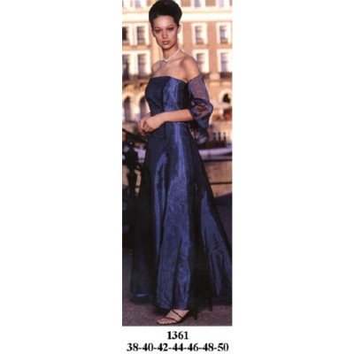 1361 - Molde de Vestido de fiesta