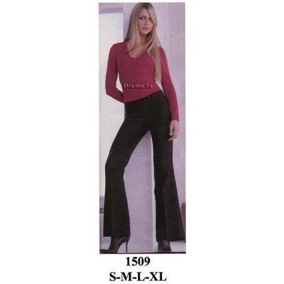 1509 - Molde de Polera escote en v con amarra