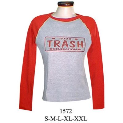 1572 - Molde de Polera raglan juvenil 1572 - Molde de Polera raglan juvenil