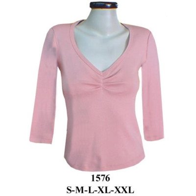 1576 - Molde de Polera escote y pliegues en busto 1576 - Molde de Polera escote y pliegues en busto