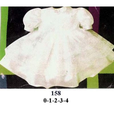 158 - Molde de Vestido niña de fiesta 158 - Molde de Vestido niña de fiesta