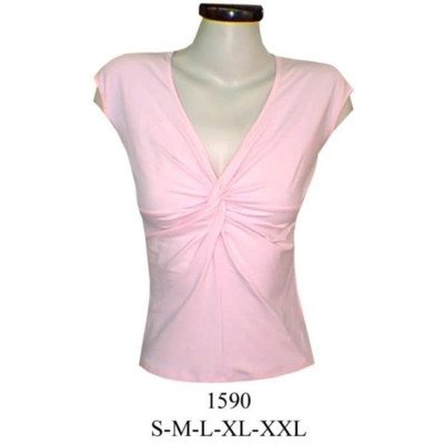 1590 - Molde de Polera anudada