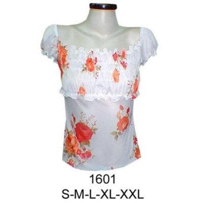 1601 - Molde de Polera manga pestaña corte superior con hilo elasticado 1601 - Molde de Polera manga pestaña corte superior con hilo elasticado