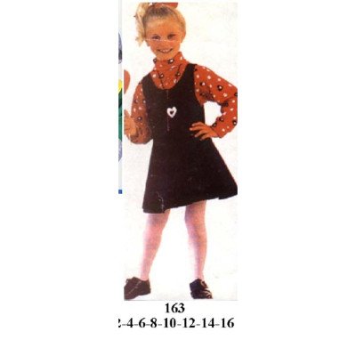 163 - Molde de Jumper de niña