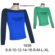 1636 - Molde de Polera cuello bote