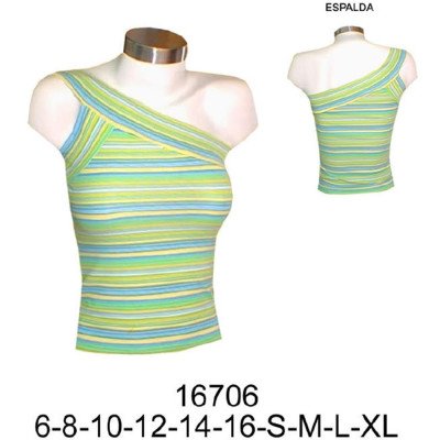 16706 - Molde de Polera sin mangas: 16706 - Molde de Polera sin mangas: